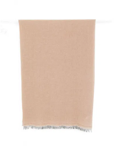Fabiana Filippi Wool Scarf In Neutral