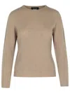 Fabiana Filippi Cashmere Sweater In Beige