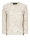 Fabiana Filippi Beige Cotton Sweater