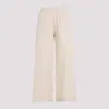 Fabiana Filippi Drawstring Straight-leg Pants In Beige