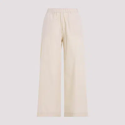 FABIANA FILIPPI BEIGE POLYESTER PANTS