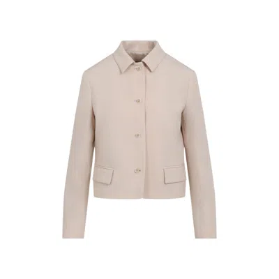 FABIANA FILIPPI FABIANA FILIPPI BEIGE VIRGIN WOOL JACKET