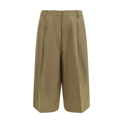 Fabiana Filippi Beige Viscose Knee Length In Brown