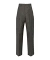Fabiana Filippi Check-pattern Tailored Trousers In Black