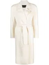 Fabiana Filippi Cashmere Wrap Coat In Neutrals