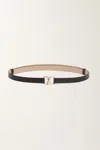 Fabiana Filippi Hook Buckle Single Loop Waist Belt