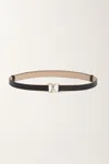 Fabiana Filippi Hook Buckle Single Loop Waist Belt