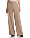Fabiana Filippi Bi Stretch Wool Blend Wide Leg Pants In Neutral