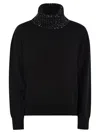Fabiana Filippi Turtleneck Sweater In Black