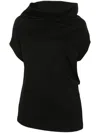 Fabiana Filippi Jersey T-shirt In Black