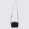 Fabiana Filippi Black Leather Camera Crossbody Bag In Black
