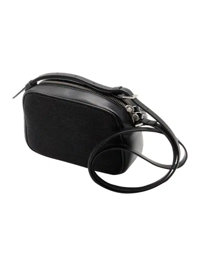 Fabiana Filippi Black Leather Camera Crossbody Bag