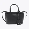 Fabiana Filippi Black Leather Top Handle Bag