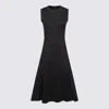 Fabiana Filippi Black Midi Dress In Black