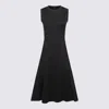 Fabiana Filippi Black Midi Dress In Black