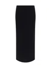 Fabiana Filippi Jersey Pencil Skirt In Nero