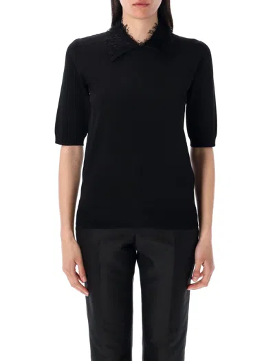 Fabiana Filippi Black Polo T-shirt