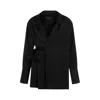 Fabiana Filippi Linen Wrap Jacket