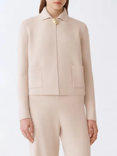Fabiana Filippi Blazer  Woman Color Beige In Neutral