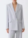 Fabiana Filippi Blazer  Woman Color Lilac In Lilac
