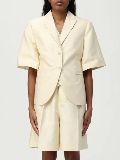FABIANA FILIPPI BLAZER FABIANA FILIPPI WOMAN COLOR WHITE,G78682001
