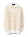 Fabiana Filippi Ivory Wool And Cotton Sweater In White