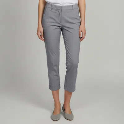 Pre-owned Fabiana Filippi Blue Stretch Cotton Capri Pants Xs