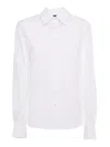 Fabiana Filippi Poplin Basic Shirt With Filo Diamante In White