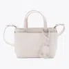 Fabiana Filippi White Leather Top Handle Bag