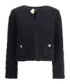 Fabiana Filippi Knitted Jacket In Black