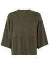Fabiana Filippi Dolman Sleeve Sweater In Green