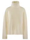 Fabiana Filippi Suéter Con Cuello Alto - Blanco In White