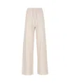 Fabiana Filippi Woman Pants Blush Size 12 Virgin Wool, Viscose, Silk, Cashmere, Polyester In Nude