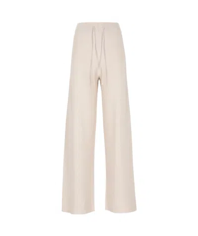 Fabiana Filippi Woman Pants Blush Size 12 Virgin Wool, Viscose, Silk, Cashmere, Polyester In Pink