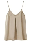 Fabiana Filippi Brown Viscose Top In Neutrals