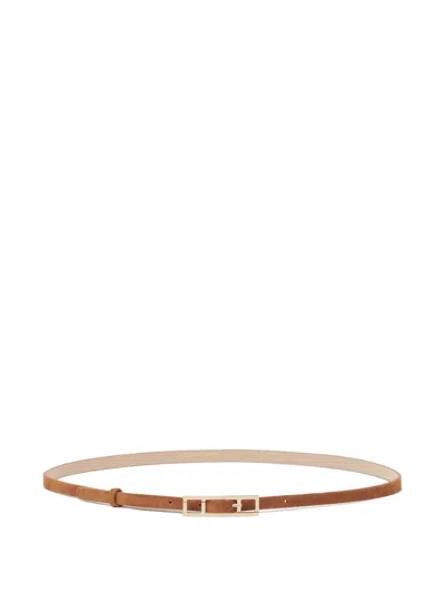 Fabiana Filippi Buckle Belt In Brown