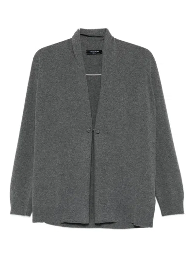 Fabiana Filippi Button Cardigan In Black
