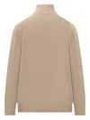 Fabiana Filippi Button-detail Sweater In Brown