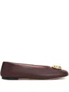 Fabiana Filippi Nappa Leather Ballet Flats