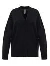 Fabiana Filippi Button-front Ribbed Cardigan In Black
