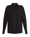 Fabiana Filippi Buttoned Crepe Shirt In Black