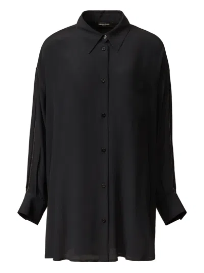 Fabiana Filippi - Woman Shirts Night Blue 36 In Black