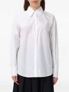 Fabiana Filippi Women's Cotton Poplin Shirt In White