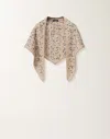 Fabiana Filippi Buttoned Tweed Scarf