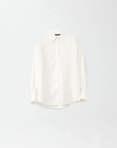 Fabiana Filippi Cady Long Shirt In White