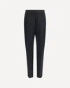 Fabiana Filippi Pleated Detail Track Pants In Black