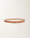 Fabiana Filippi Calfskin Belt In Brown