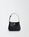 Fabiana Filippi Medium Eclissi Hobo Bag In Black