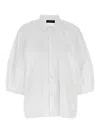 Fabiana Filippi Collared Neck Balloon Shirt With Raglan Sleeves