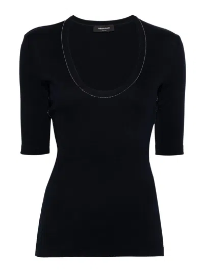 FABIANA FILIPPI CAMISETA - AZUL
